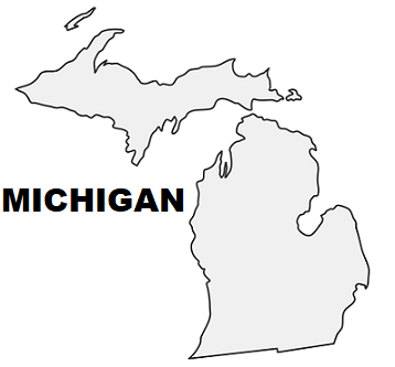 Map of Michigan